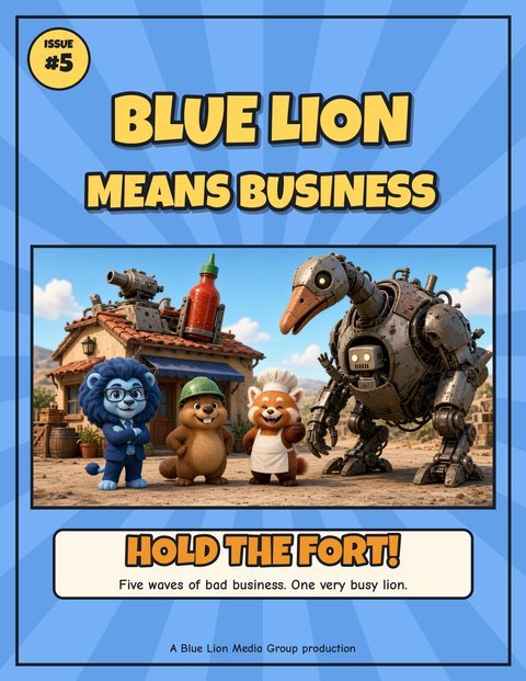 Issue 5: Hold the Fort! cover